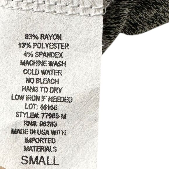 Prospect Blvd. Gray Stretch Cardigan Women's Top Size Small NWT | 26-37 - Picture 4 of 6